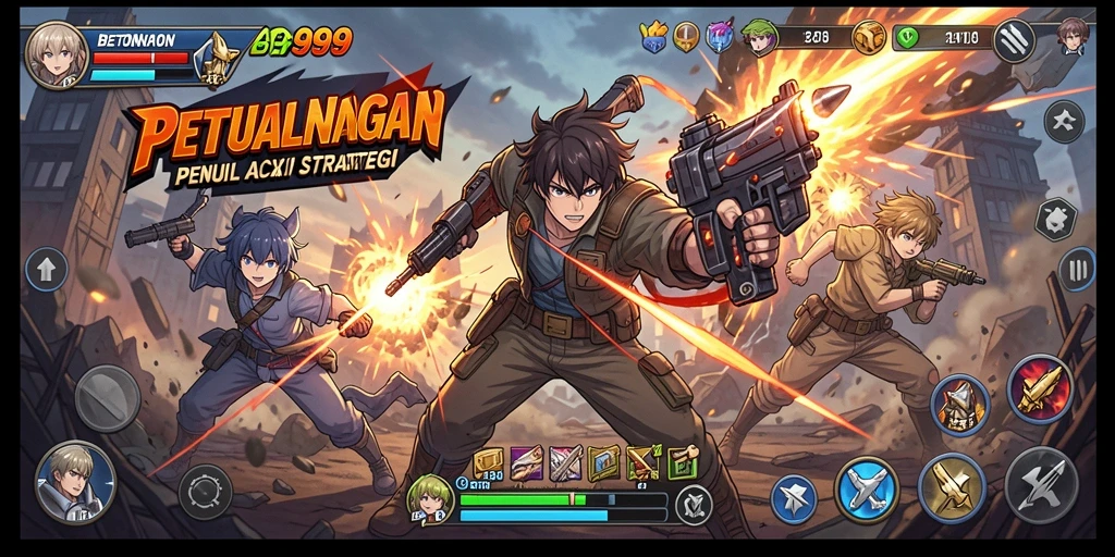 Tampilan gameplay BETON999 yang menawan dan penuh aksi.