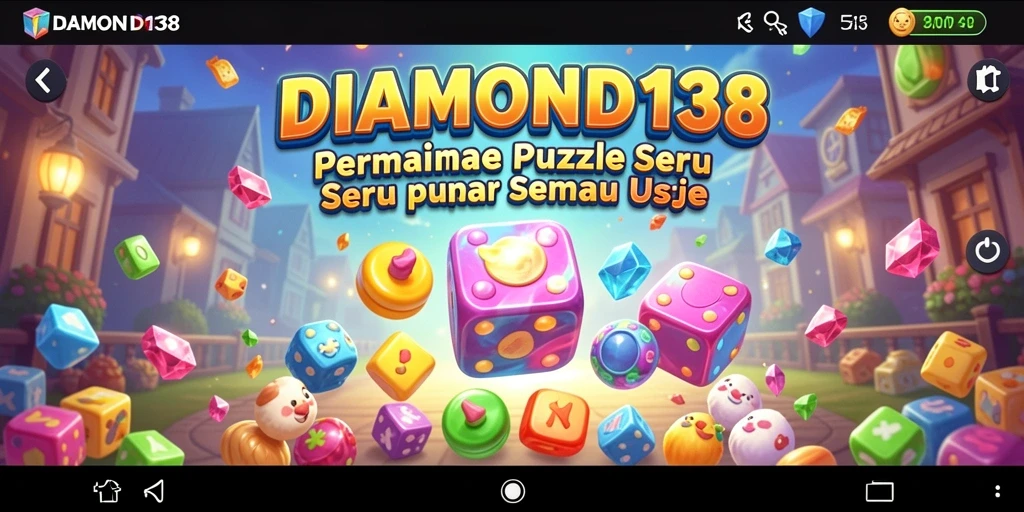Tampilan gameplay DIAMOND138 yang menarik dan penuh warna.