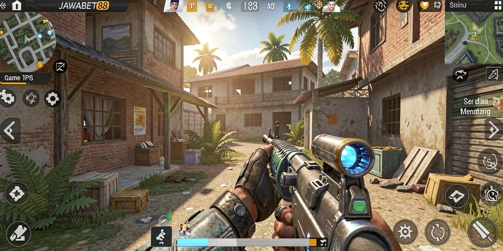 Tampilan gameplay JAWABET88 yang seru dan dinamis.