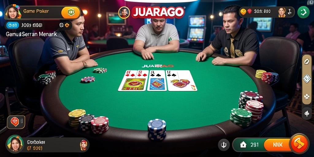 Tampilan menarik dari gameplay JUARAGO yang seru.