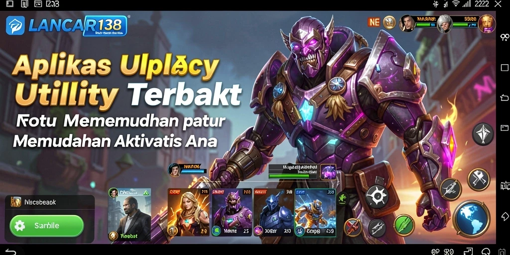 Tampilan menarik dari aplikasi LANCAR138 yang membantu produktivitas.