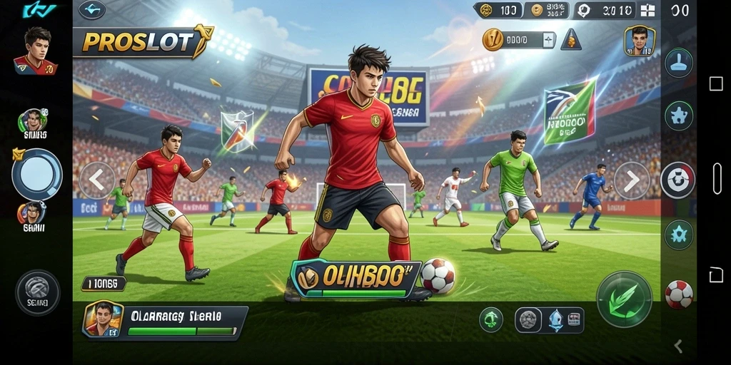 Tampilan gameplay seru dari PROSLOT yang menampilkan olahraga menarik.